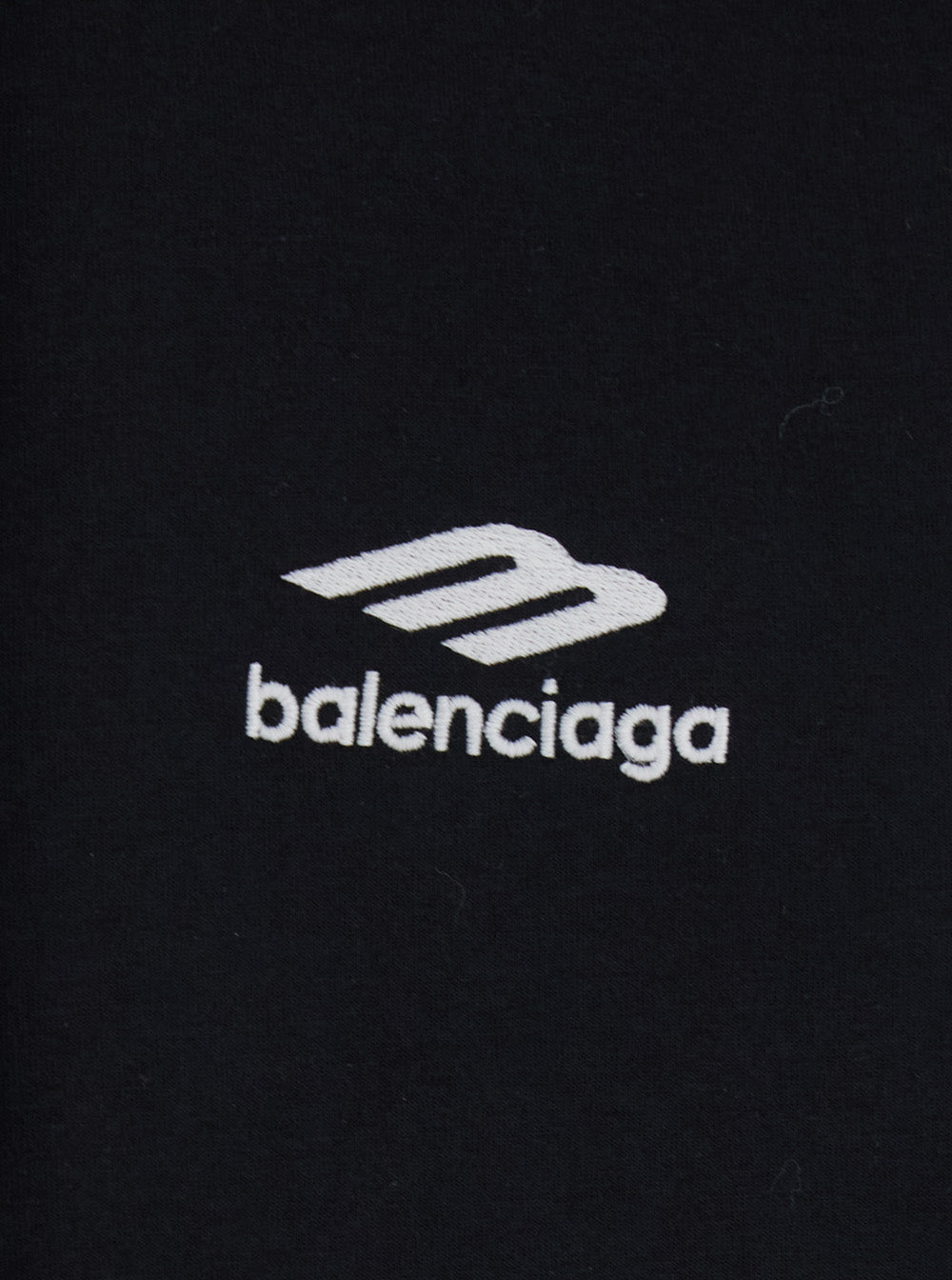 Balenciaga Men Black Zip-Up Sweatshirt With Logo On The Front In Cotton Man BALENCIAGA