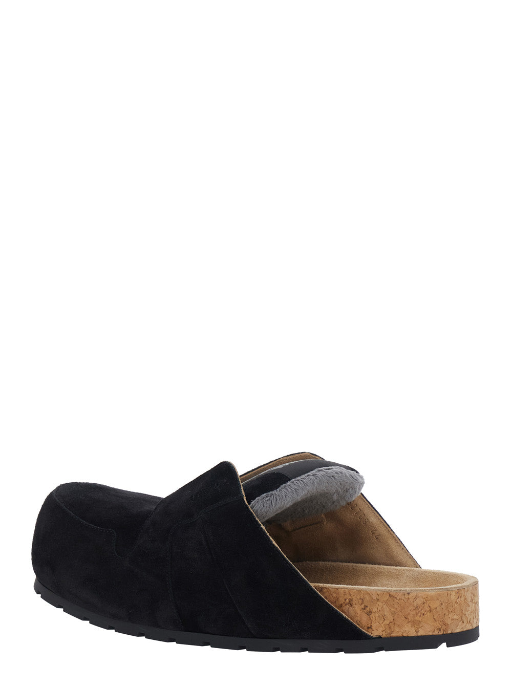 Balenciaga Men Mule 'Dumbo' With Logo Lettering On The Suede Tongue Black Men BALENCIAGA