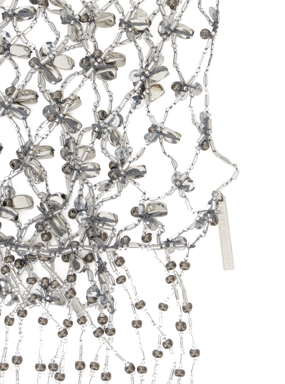 Dries Van Noten Women Necklace Scarf 'Necklace Scarf' With Metallic Design In Fabric Women DRIES VAN NOTEN