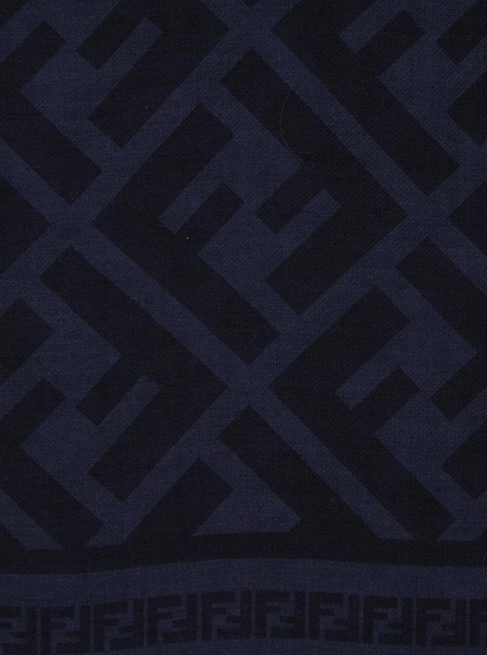 Fendi Men 70X70 Seta Cotone Ff FENDI