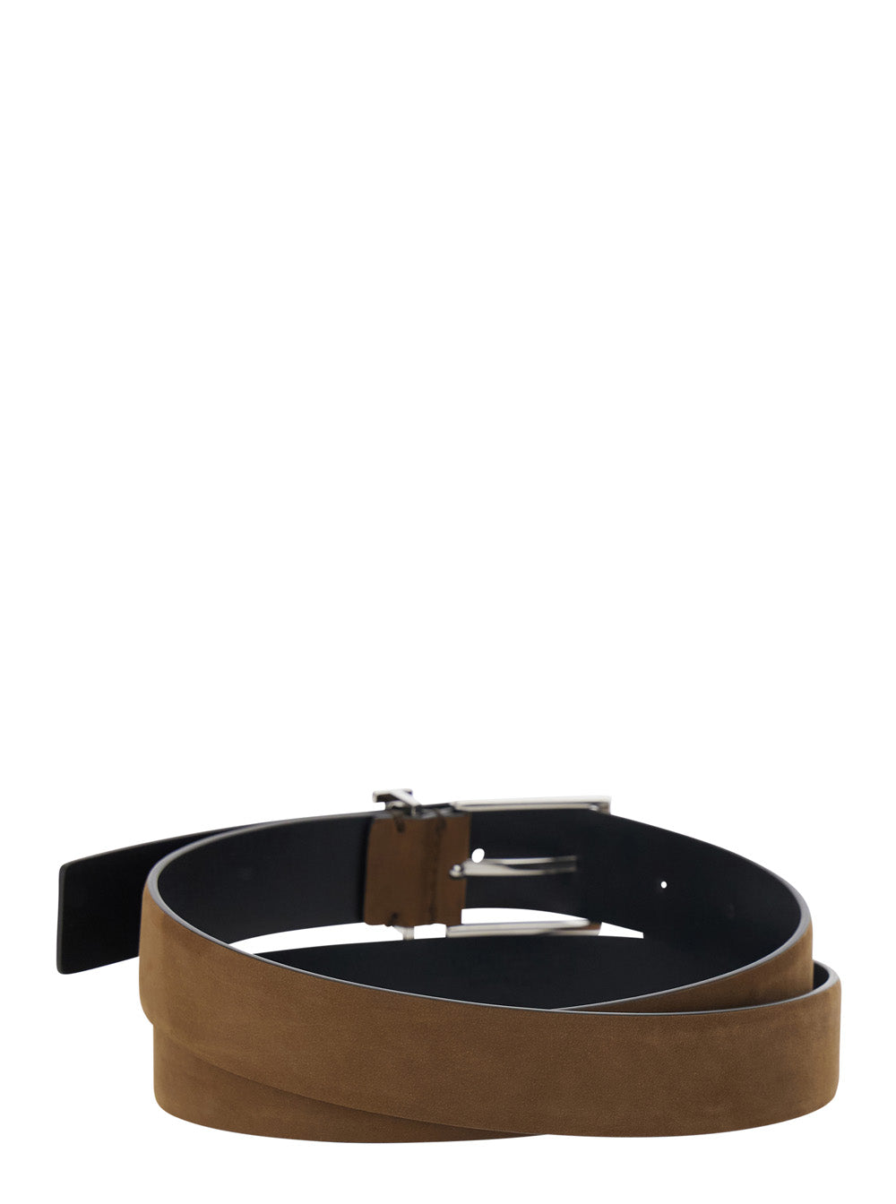Tom Ford Men Brown Belt With T Loop Detail In Leather Man TOM FORD