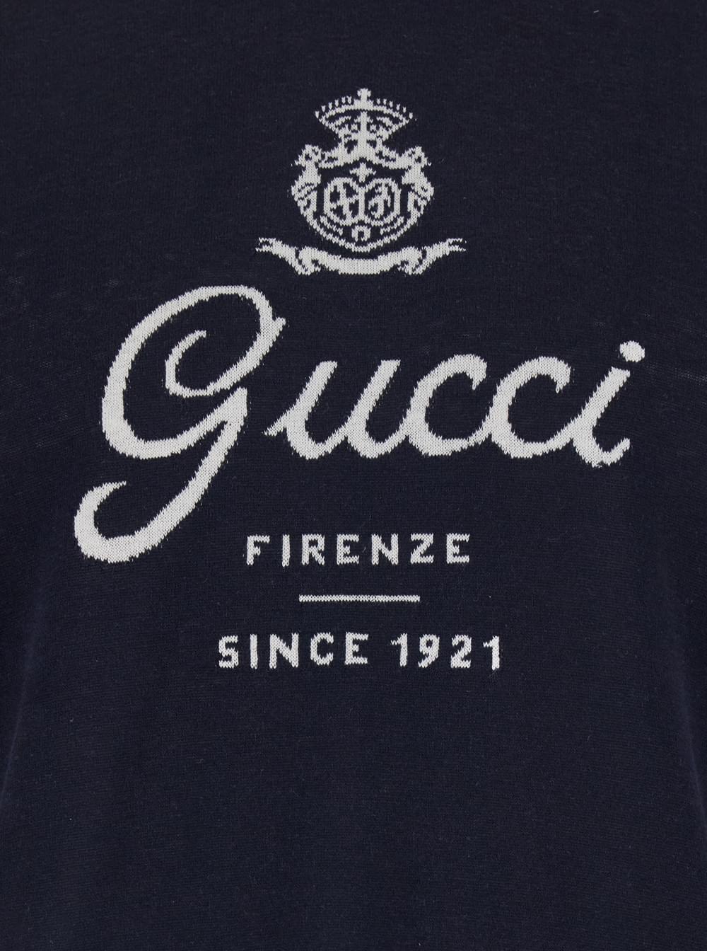 Gucci Men Gucci Corsivo Maglieria GUCCI