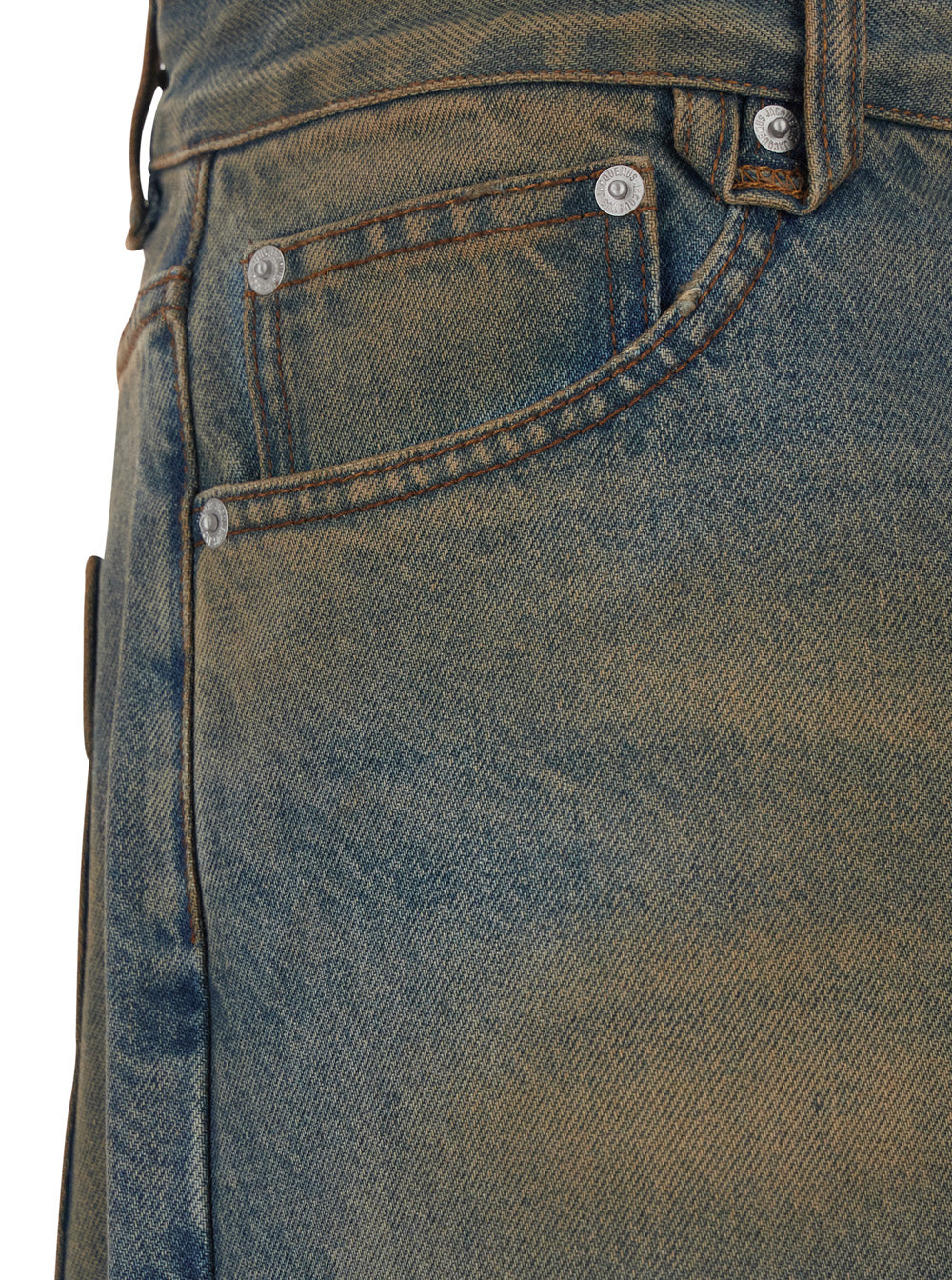 Jacquemus Men Grey Jeans 'Le De-Nimes Berger' Five-Pocket In Denim Men