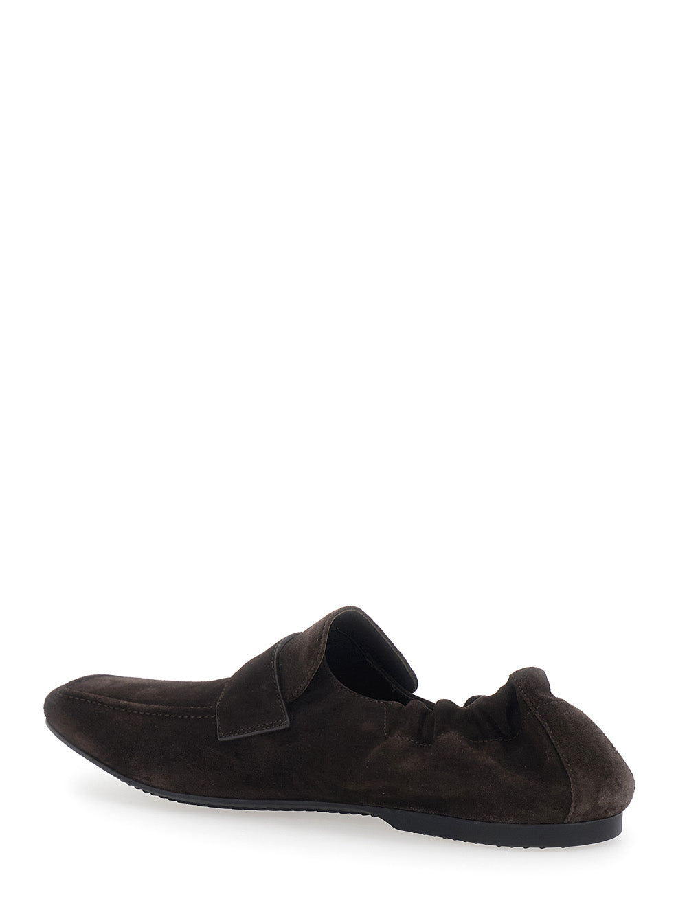 Balenciaga Men 'Palermo' Brown Loafers With Rounded Toe In Leather For Men BALENCIAGA