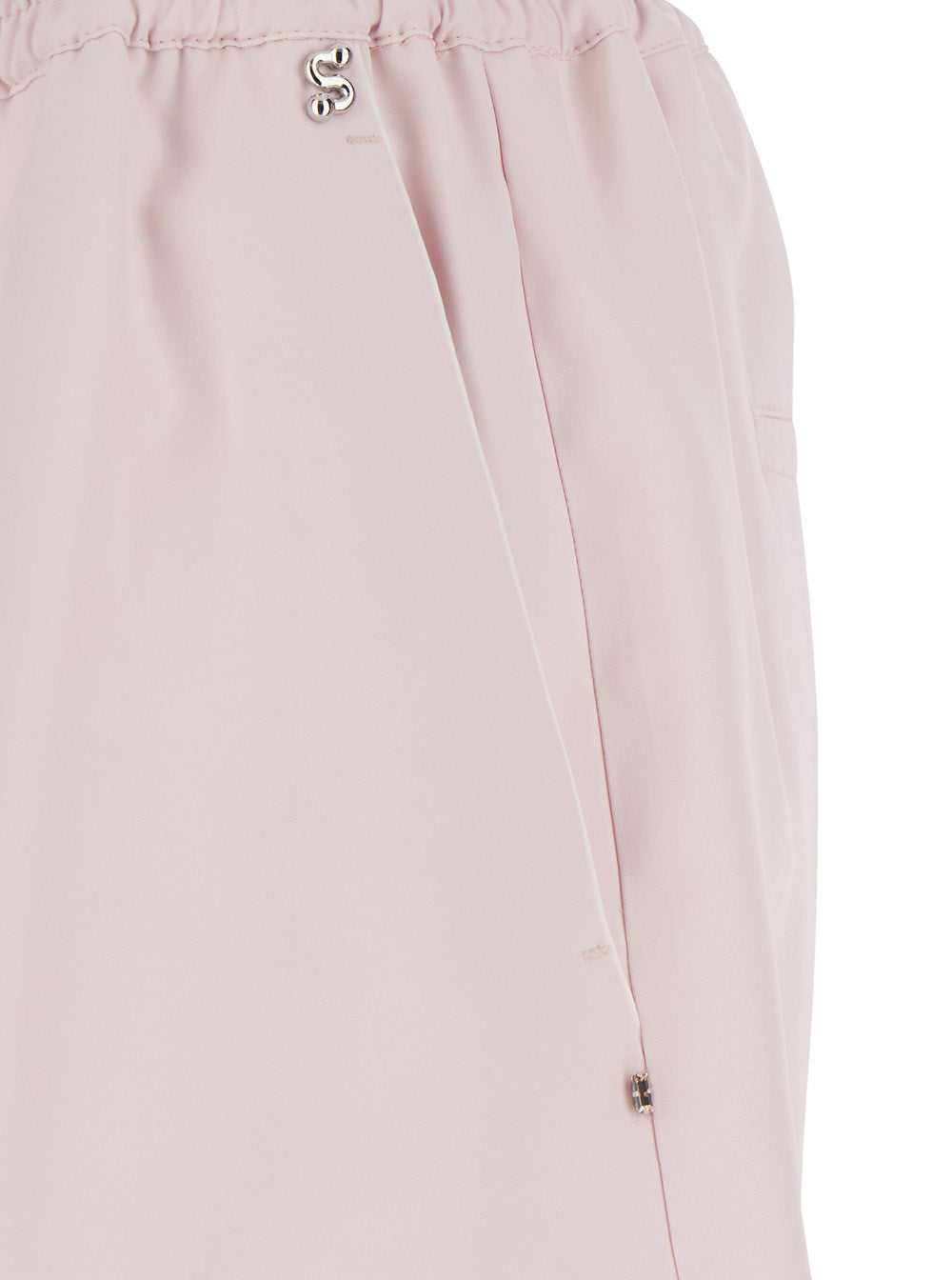 Sportmax Women Shorts 'Spxcrespo' Pink With Pockets And High Waist In Viscose Women SPORTMAX