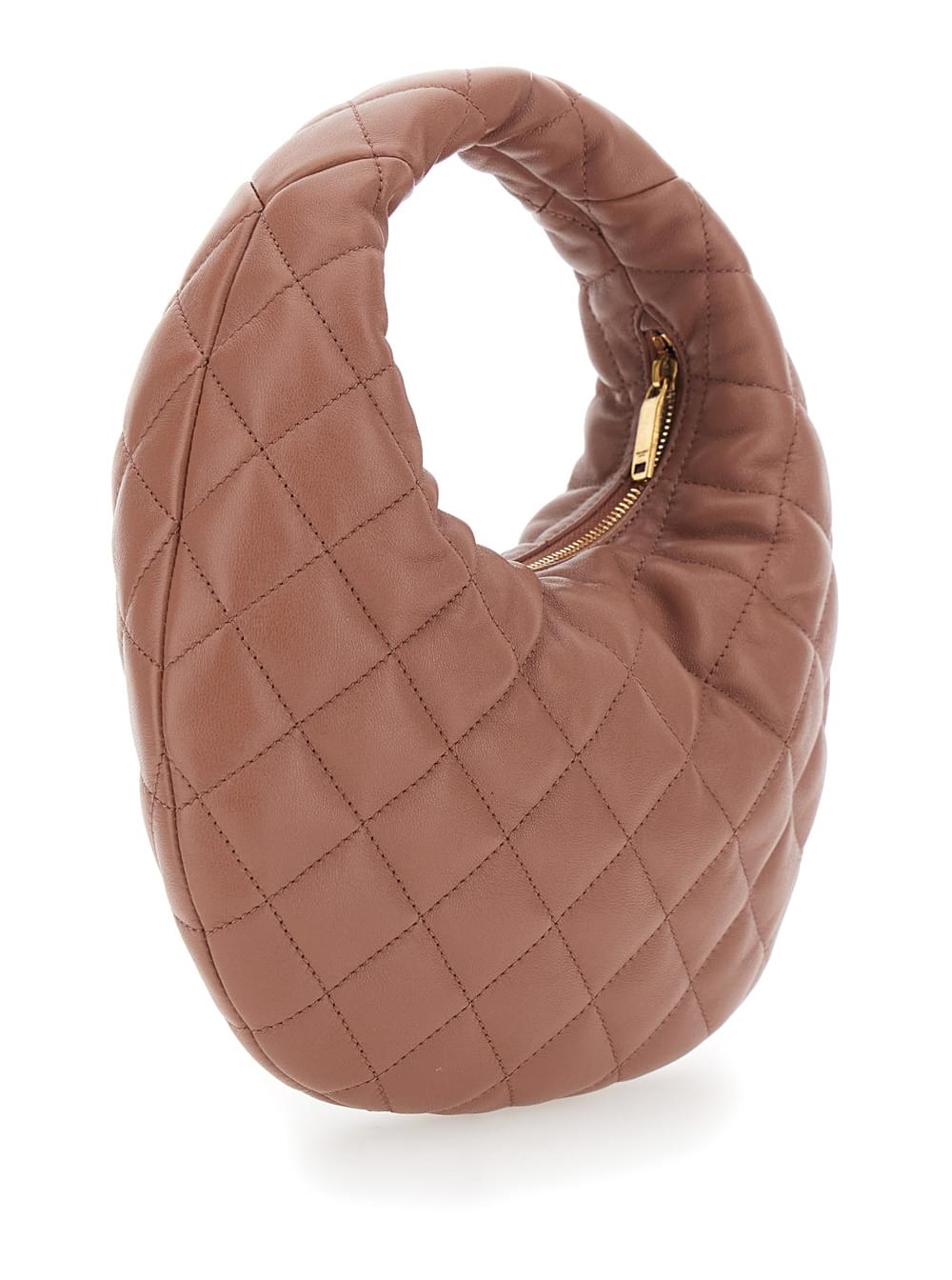 Saint Laurent Women Handbag With Ysl Plate In Pink Leather For Women SAINT LAURENT