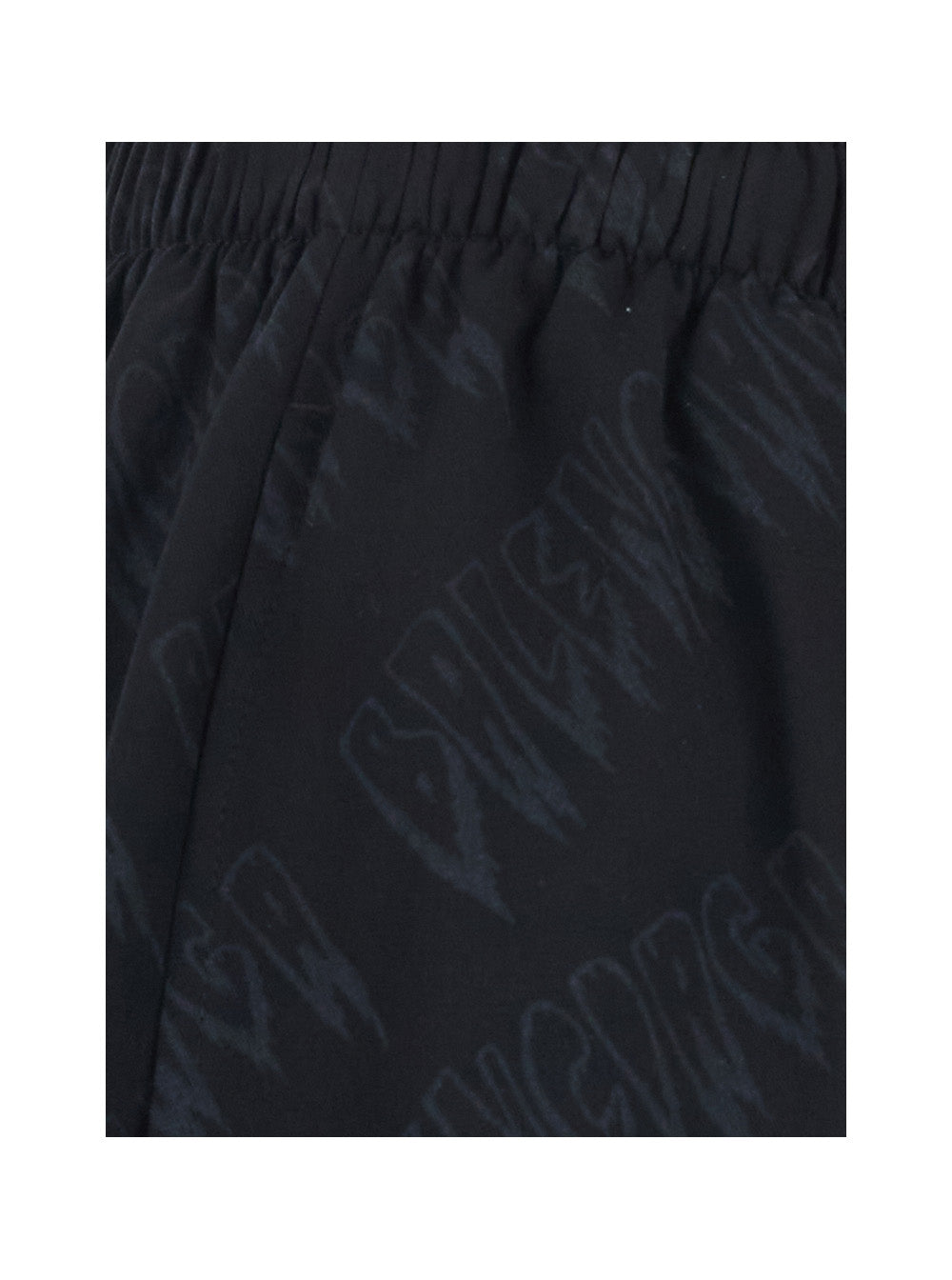 Balenciaga Men High-Waisted Shorts With Front Pockets In Black Viscose For Men BALENCIAGA