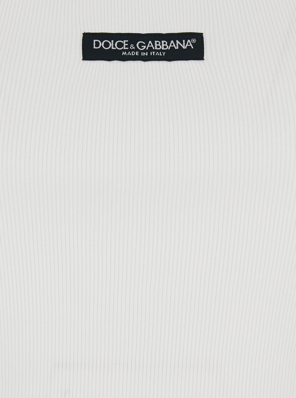 Dolce & Gabbana Women Jersey Logo Top DOLCE & GABBANA
