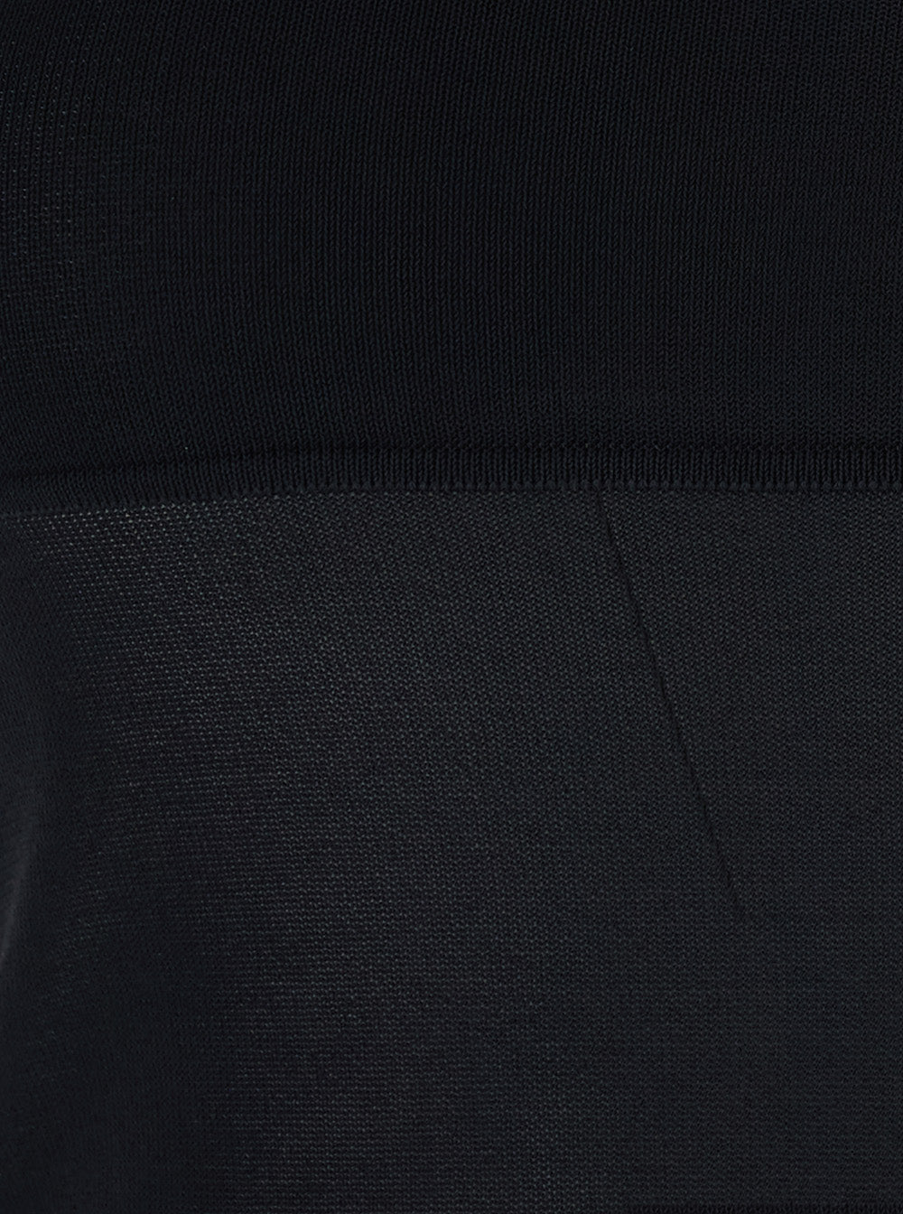 Max Mara Women Black Top With Round Neck In Viscose Woman MAX MARA