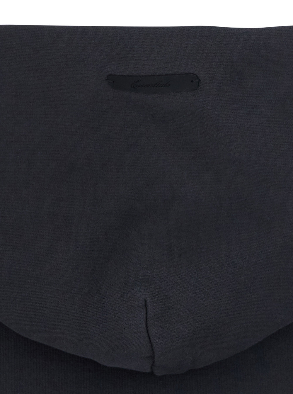 Fear Of God Men Hoodie 'Campus 90'S Hoodie Essentials' - Black - Hoodie With Kangaroo Pocket And Long Sleeves - In Cotton - Men FEAR OF GOD