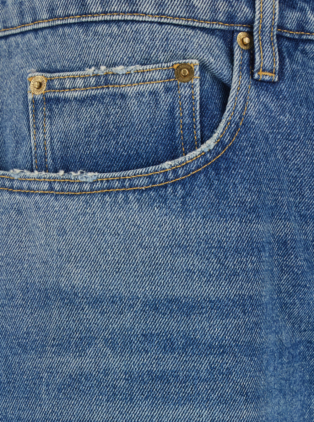 Golden Goose Men Blue Wide Leg Jeans In Cotton Man GOLDEN GOOSE