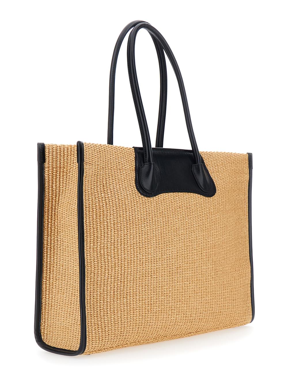 Vivienne Westwood Women Handbag 'Troy Tote Bag' With Beige Details In Cotton And Polyamide Women VIVIENNE WESTWOOD
