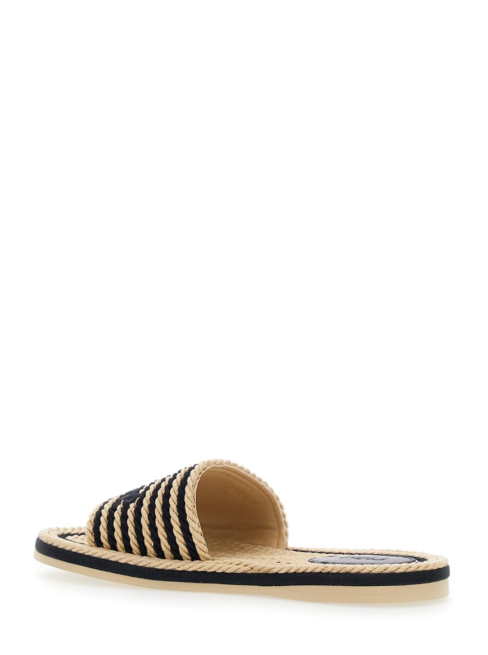 Chloé Women Sandals '19A' With Shaped Straps In White Leather For Women CHLOE
