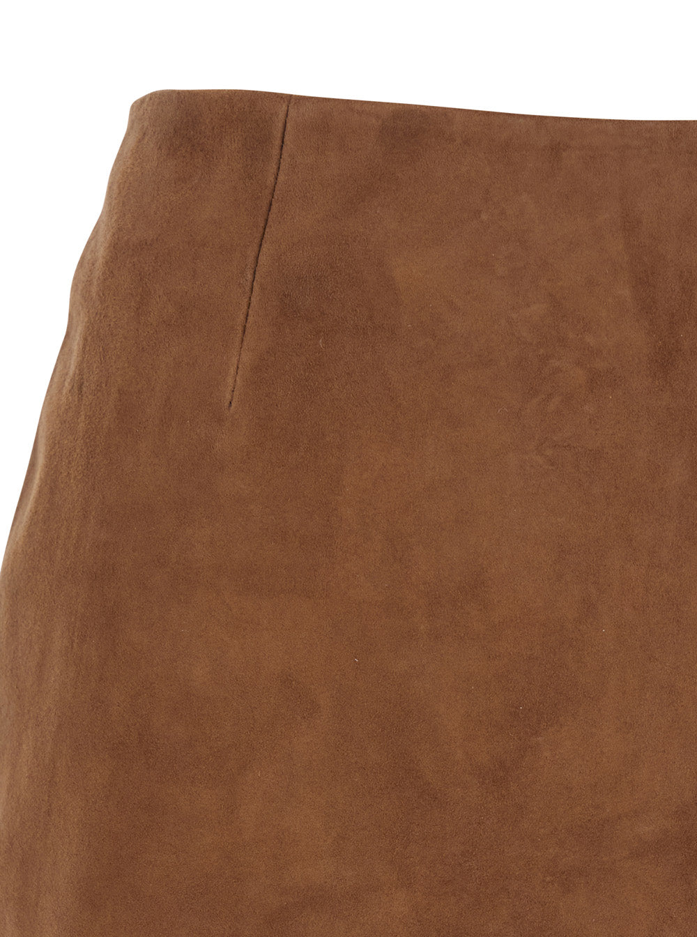 Rotate Women Suede Mini Skirt Brown In Leather Women ROTATE