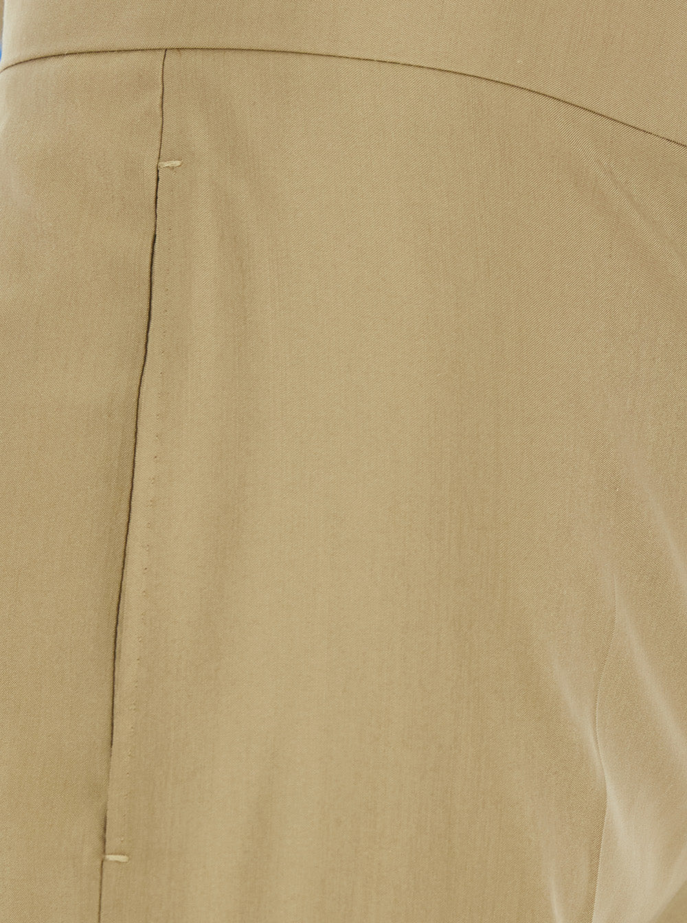 Max Mara Women 'Bronte' Beige Pants With Side Pockets In Wool And Silk Woman MAX MARA
