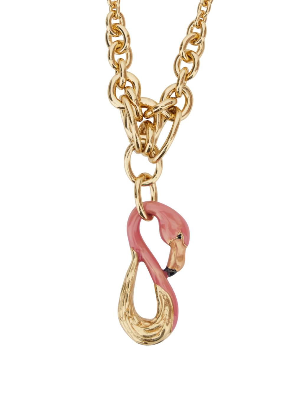 Chloé Women Gold-Colored Necklace With Chain Design And Front Pendant In Brass For Women CHLOE