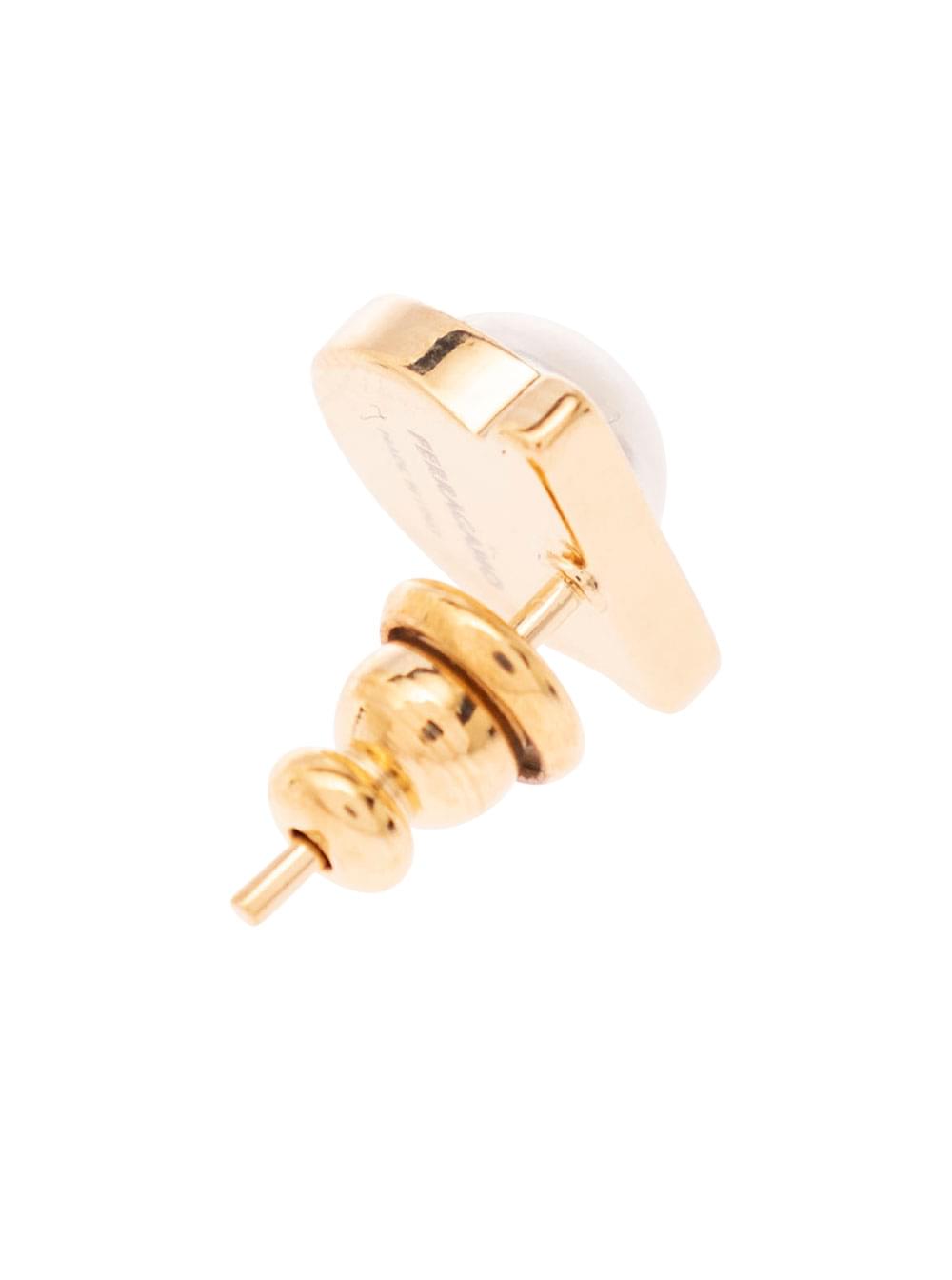 Ferragamo Women Ferragamo Women Gold Color Earrings With Hook Detail For Women FERRAGAMO