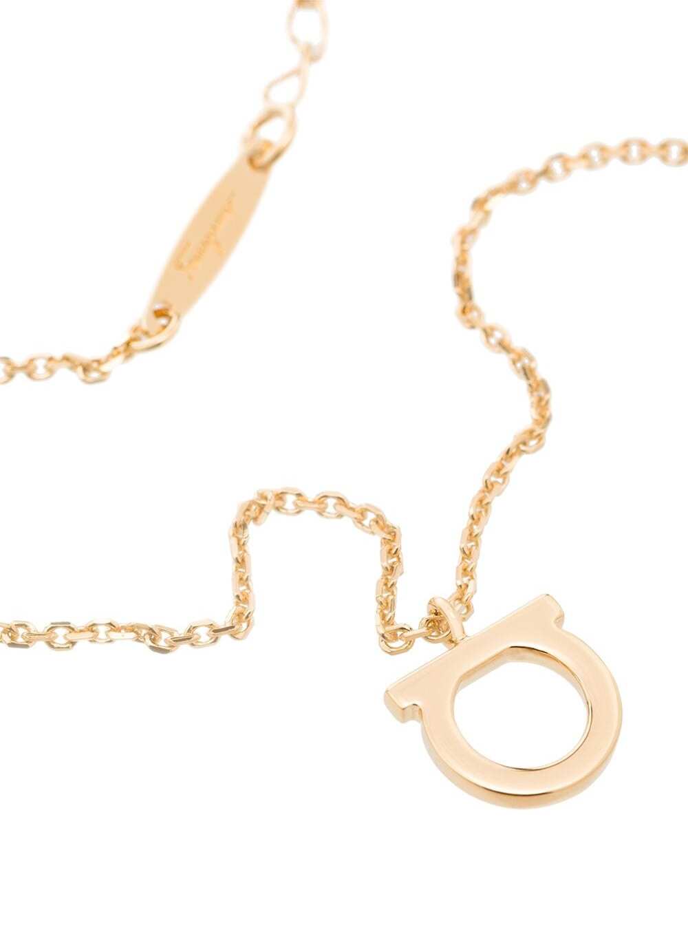 Ferragamo Women Necklace With Gancini Charm In Gold Color For Women FERRAGAMO