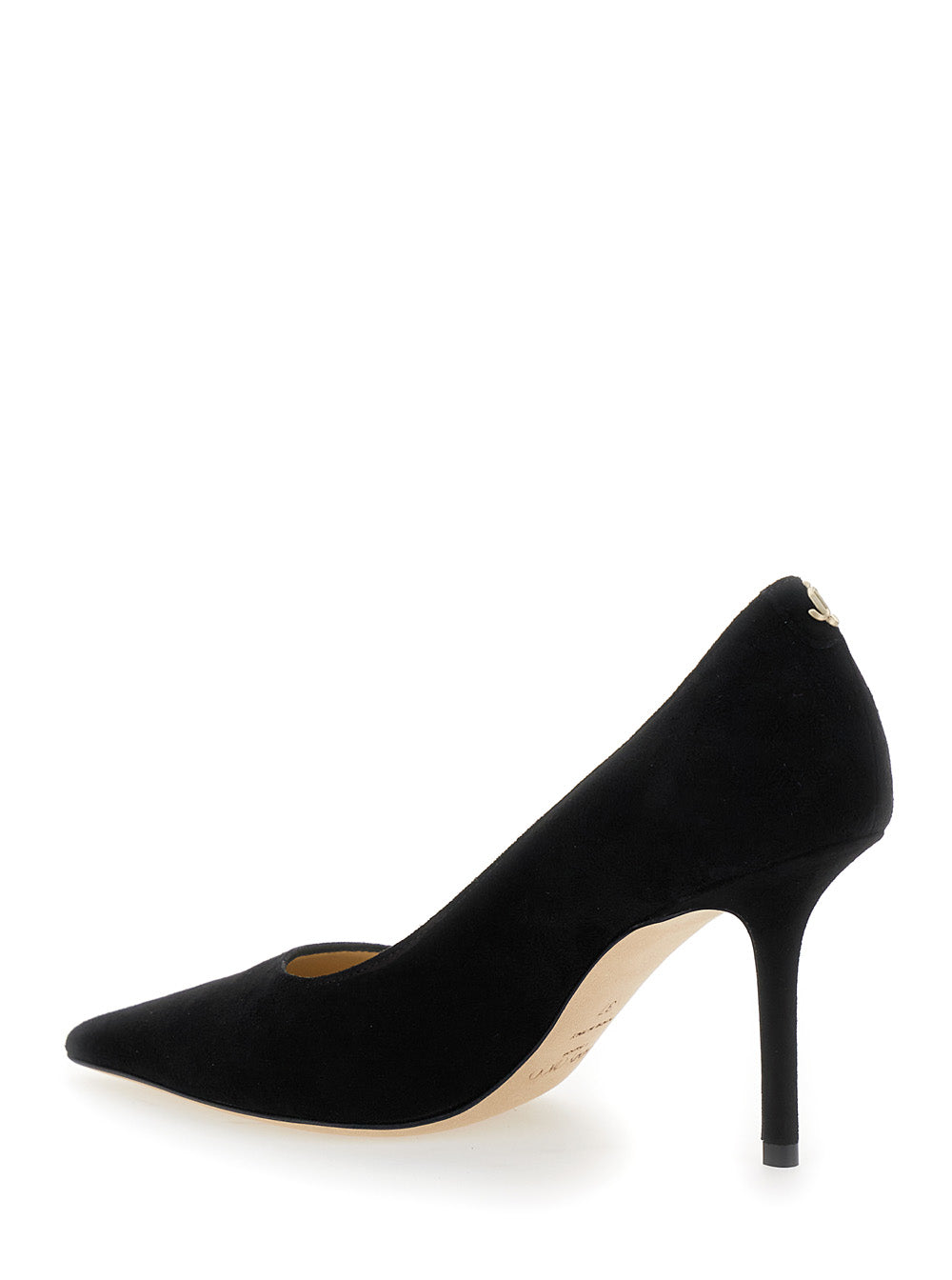 Jimmy Choo Women Pumps 'Love' With Stiletto Heel In Suede And Black Color For Women JIMMY CHOO
