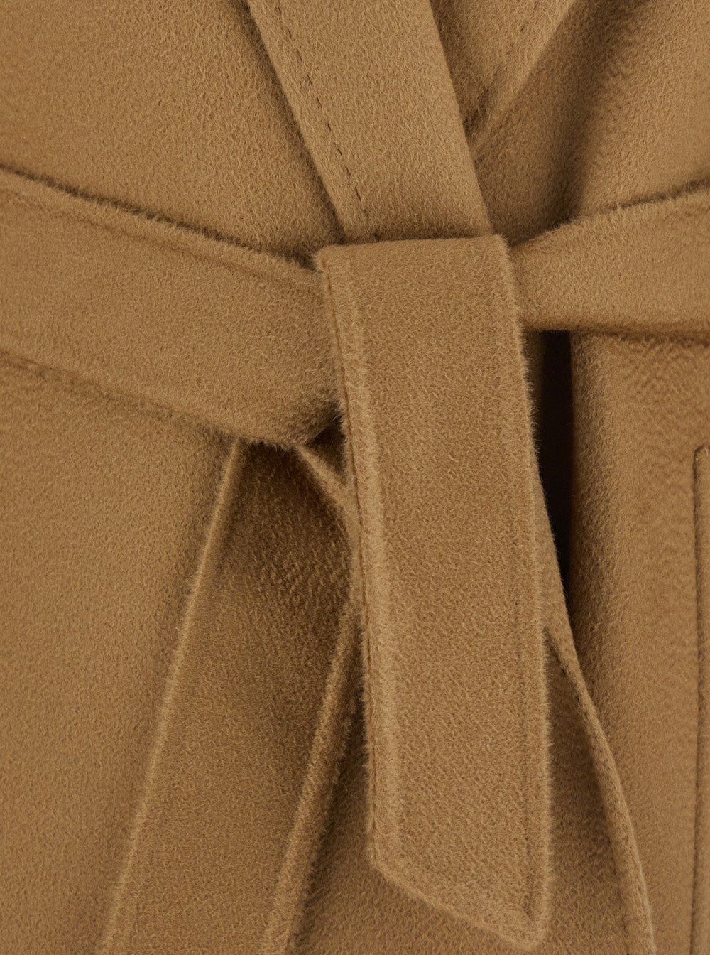 Max Mara Women Coat 'Ludmilla' With Wide Notched Revers In Cashmere And Beige Color For Women MAX MARA