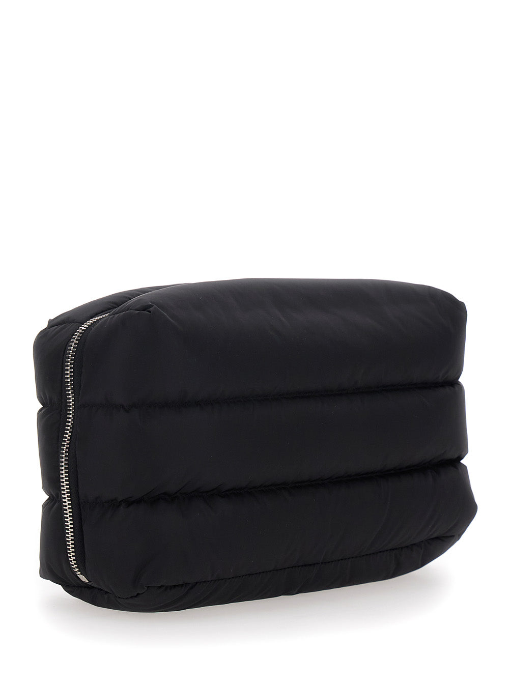 Moncler Men Clutch 'Caradoc' With Logo Patch On The Front In Black Tech Fabric For Women MONCLER