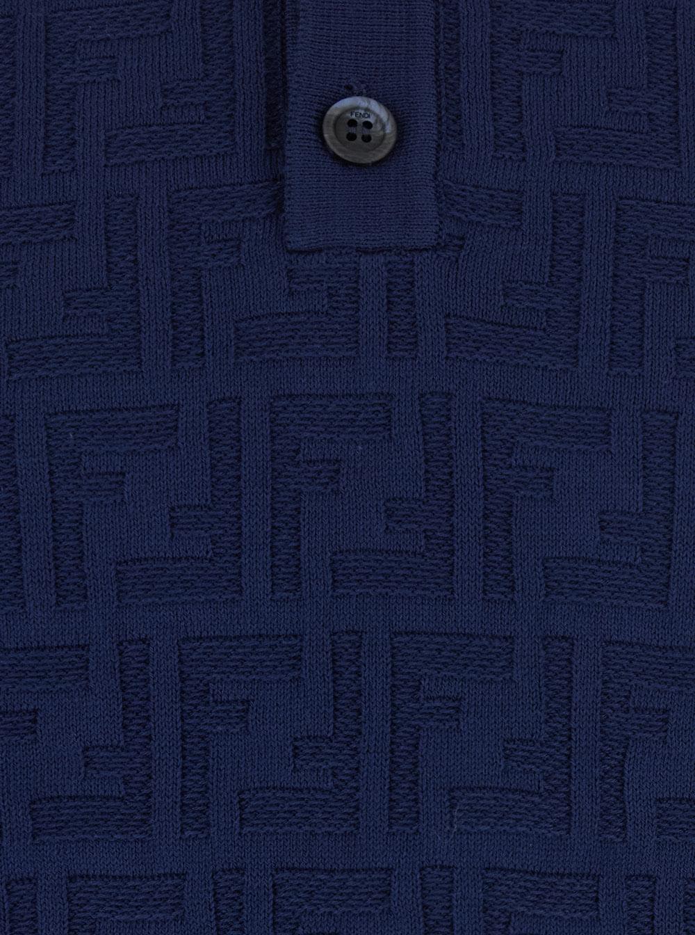 Fendi Men Ff Jaquard Cotone FENDI