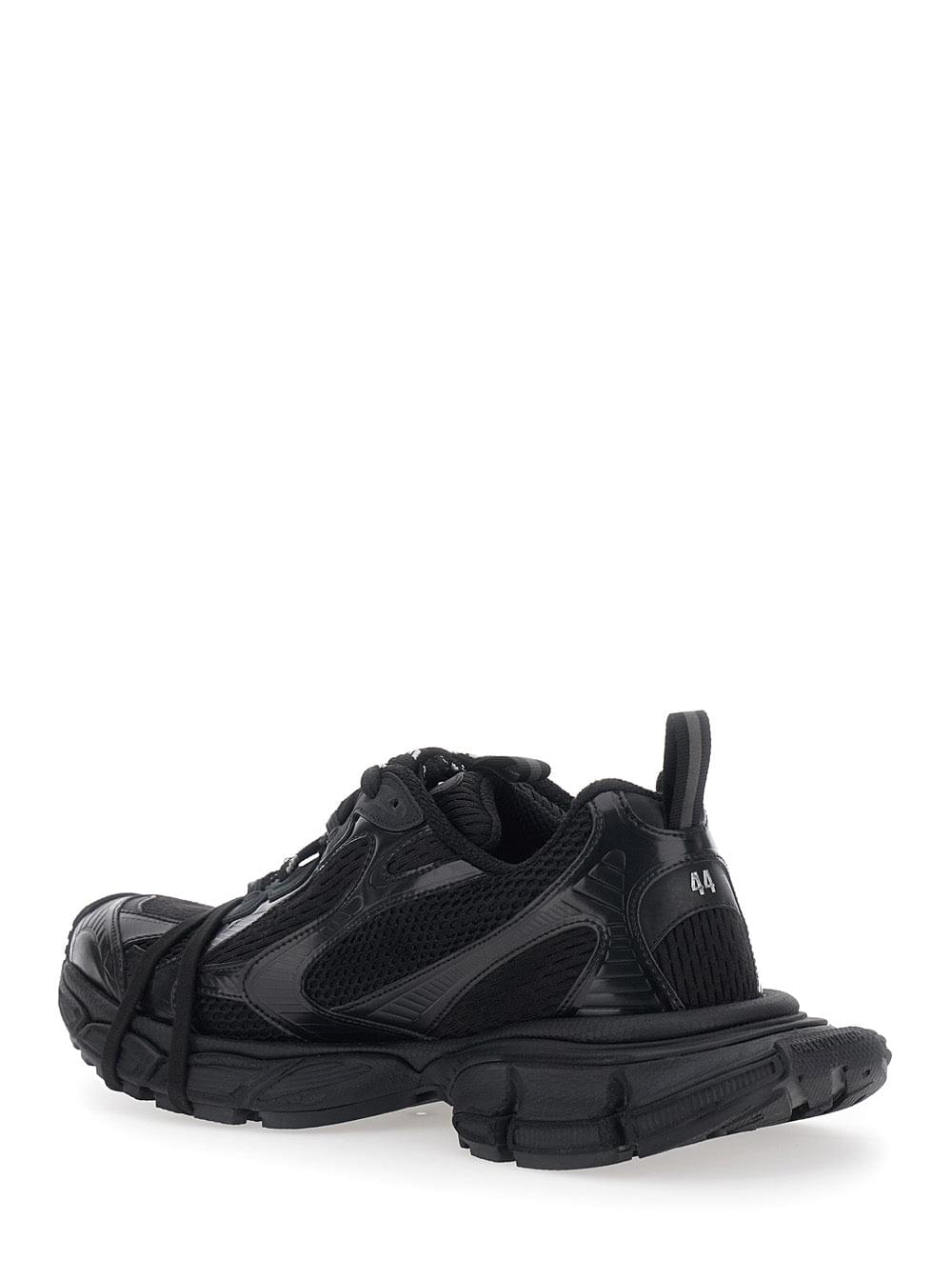 Balenciaga Men '3Xl' Black Sneaker With Logo On The Toe In Tech Fabric For Men BALENCIAGA