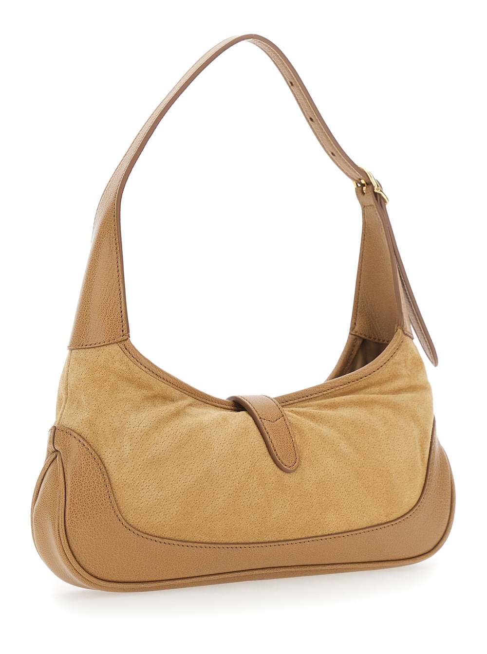 Gucci Women Hbg Jackie 1961 Suede Softy Pi GUCCI