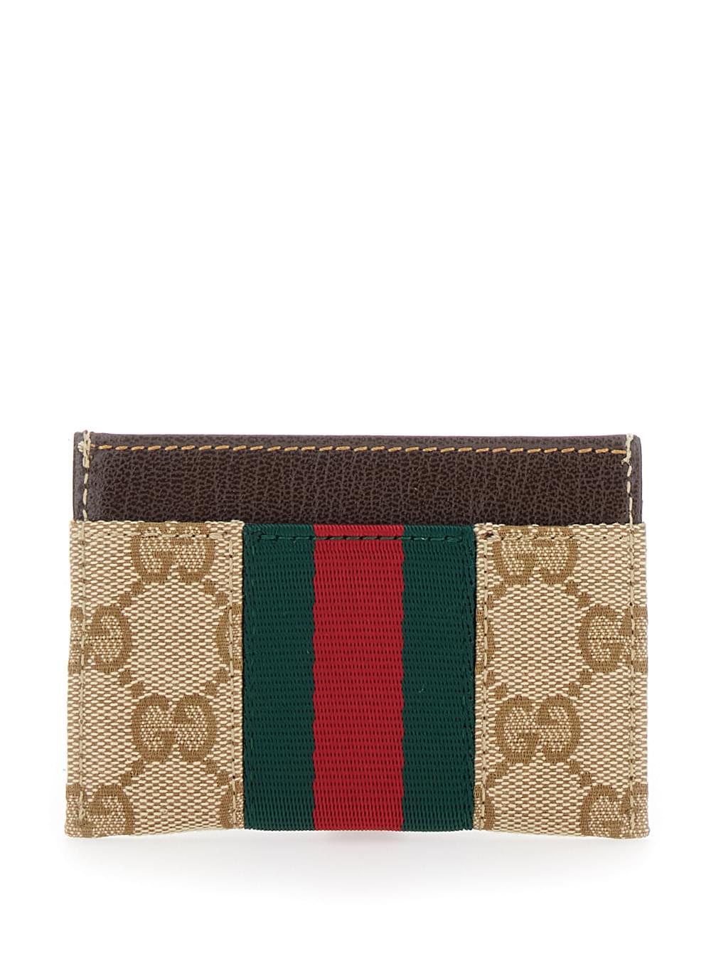 Gucci Women Int 983 Card Case Original Gg Waw/Joyful Gg GUCCI