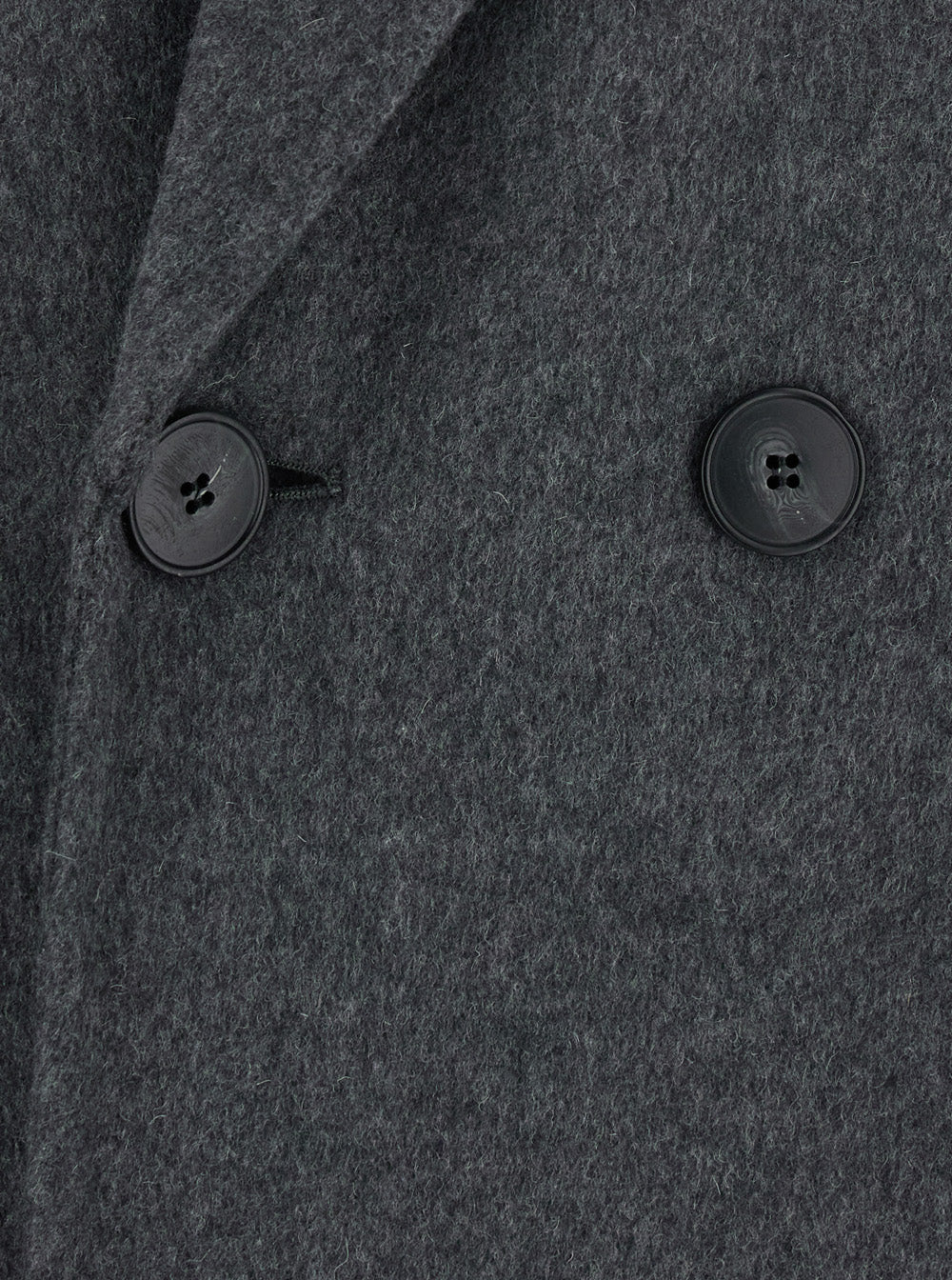 Victoria Beckham Women Grey Coat With Wide Notched Revers And Belt On The Back In Wool And Cashmere For Women VICTORIA BECKHAM