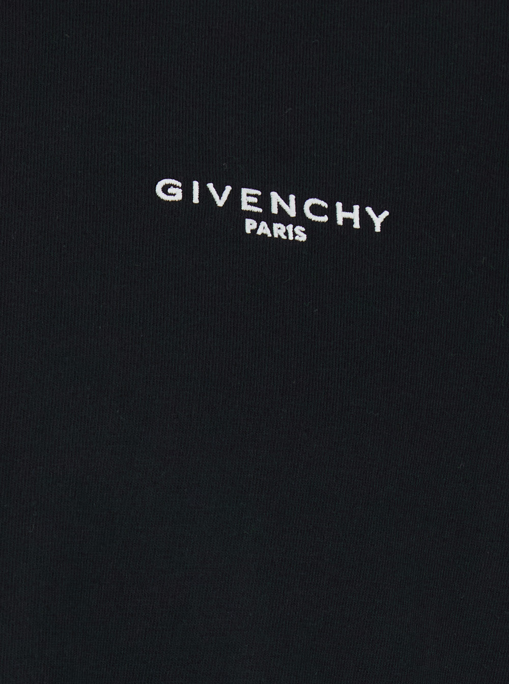 Givenchy Men Black T-Shirt With Logo On The Front In Cotton Men GIVENCHY