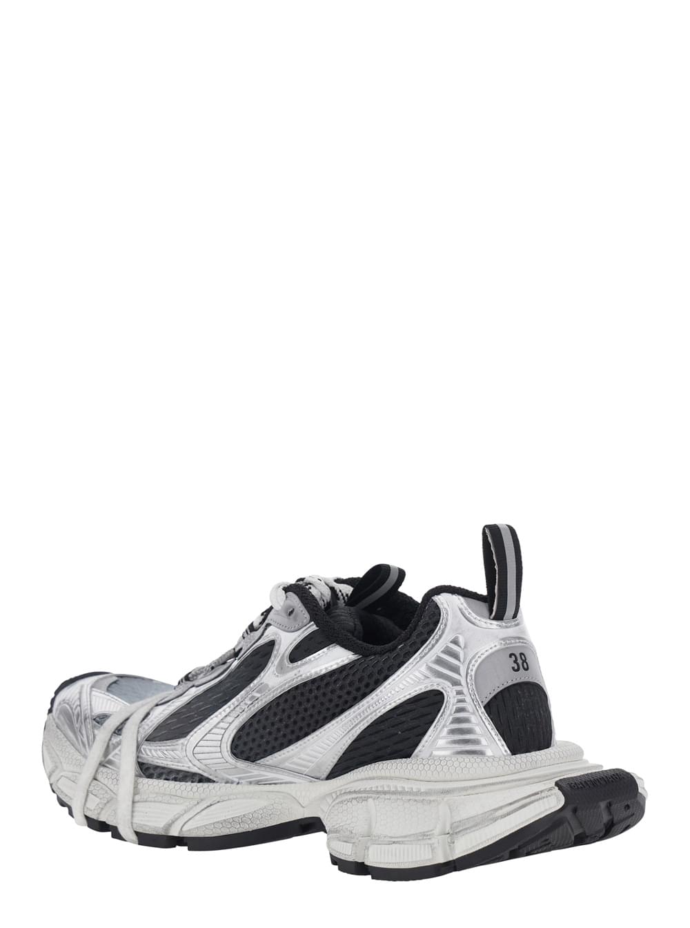 Balenciaga Women '3Xl' Grey Sneaker With Logo On The Toe In Tech Fabric Mix Women BALENCIAGA