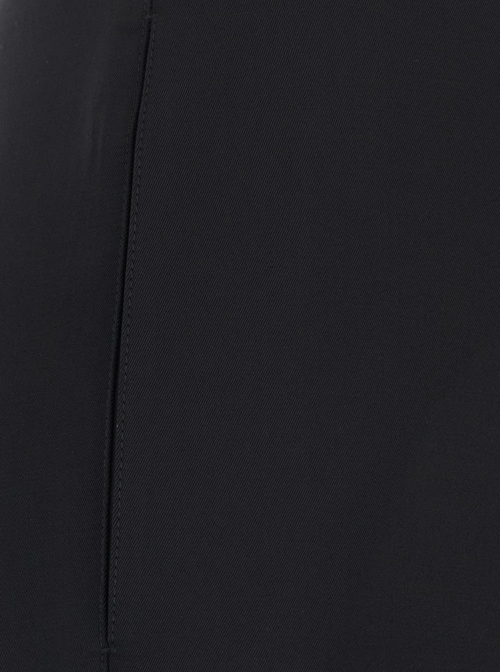 Gucci Women Black Pants With Two Welt Pockets On The Back In Wool For Women GUCCI