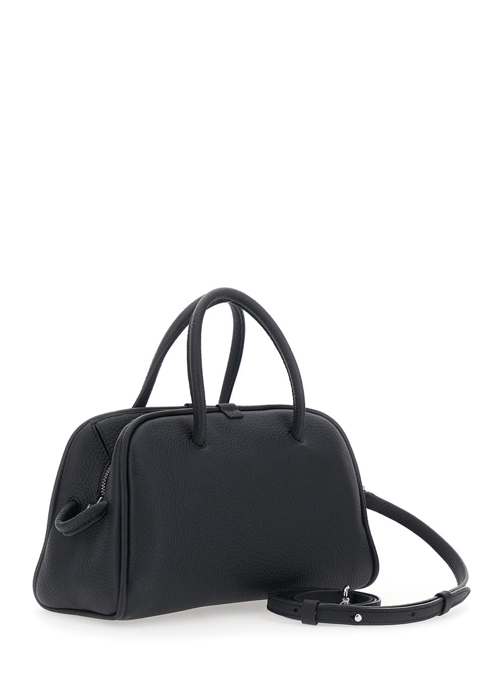 Jacquemus Women 'Le Petit Turismo' Black Handbag With Adjustable And Removable Strap In Leather For Women JACQUEMUS
