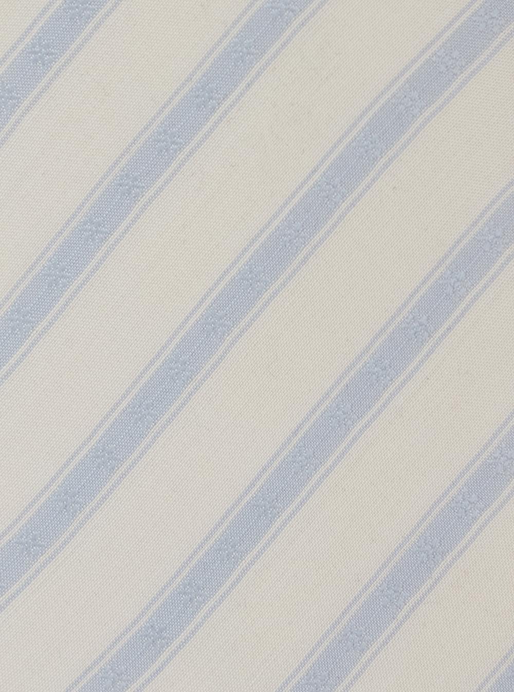 Saint Laurent Men Beige Tie With All-Over Diagonal Stripe Motif In Silk For Men SAINT LAURENT