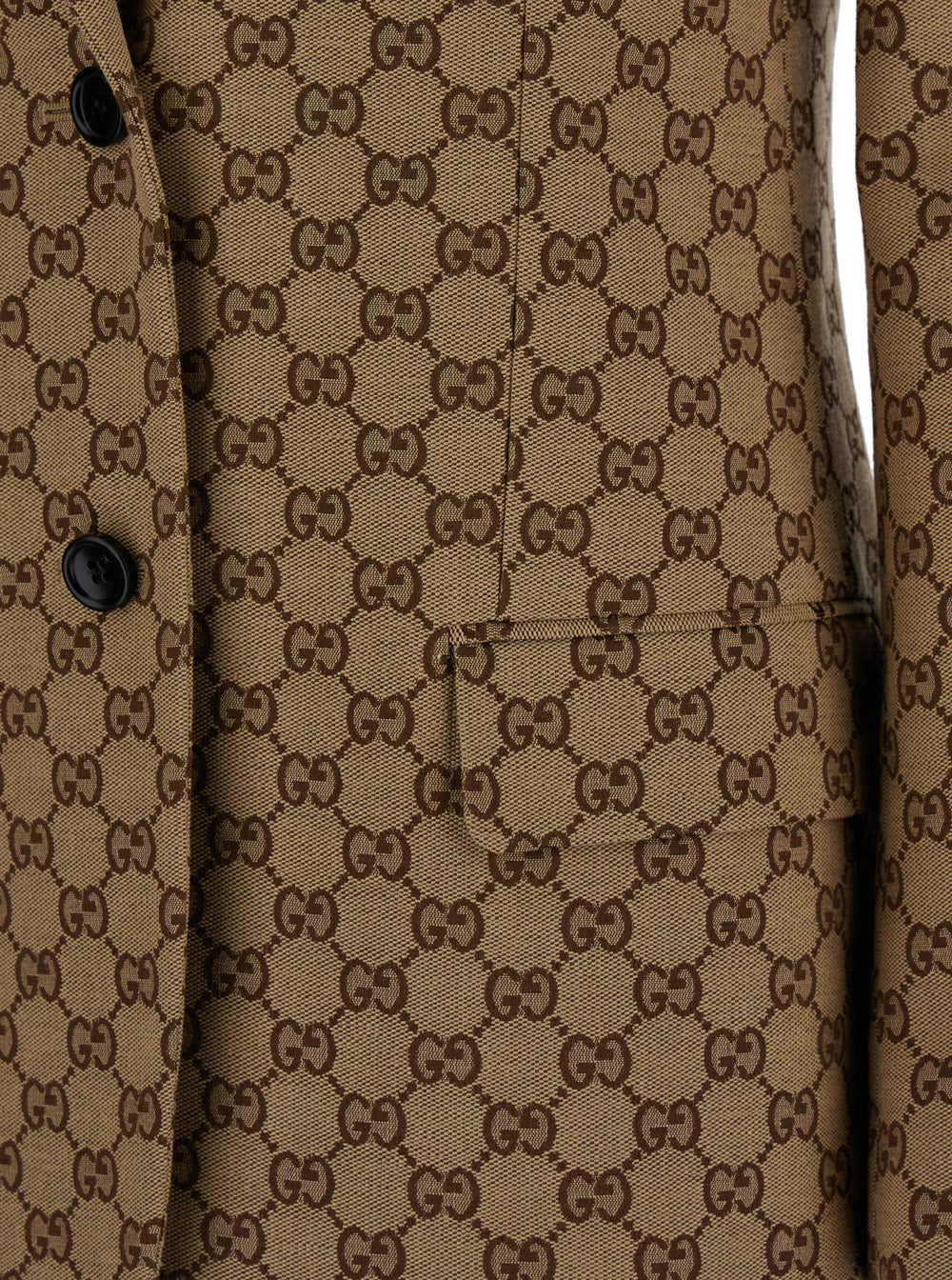 Gucci Women Blazer All-Over Gg Motif GUCCI