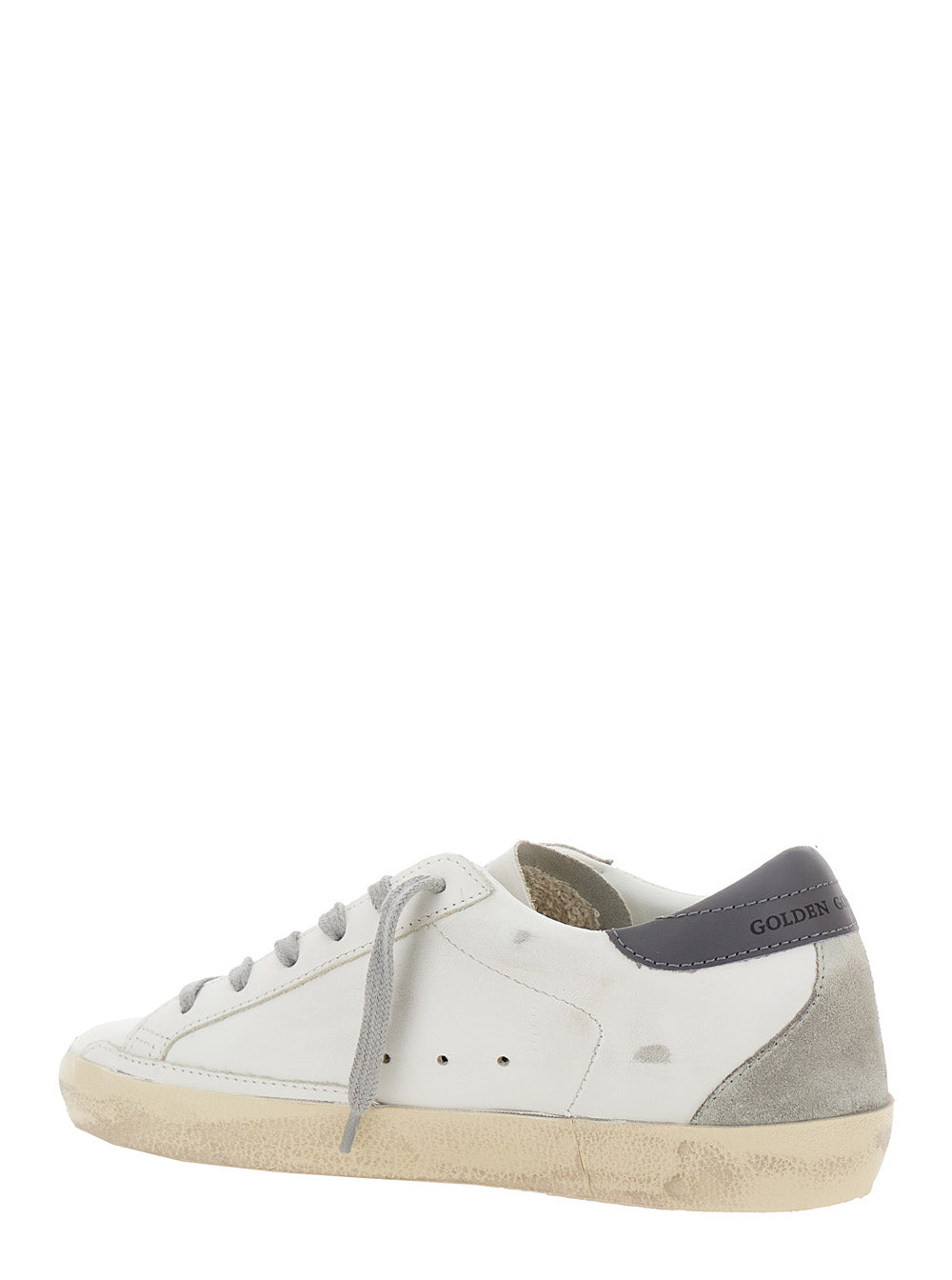 Golden Goose Women Low Sneakers 'Superstar' With Vintage White Leather Star Patch For Women GOLDEN GOOSE