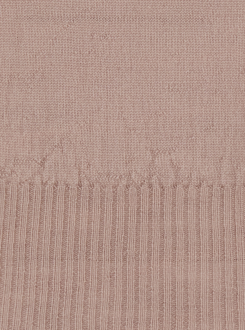 Rick Owens Women Pink Turtleneck Top With Short Sleeves In Wool For Women RICK OWENS