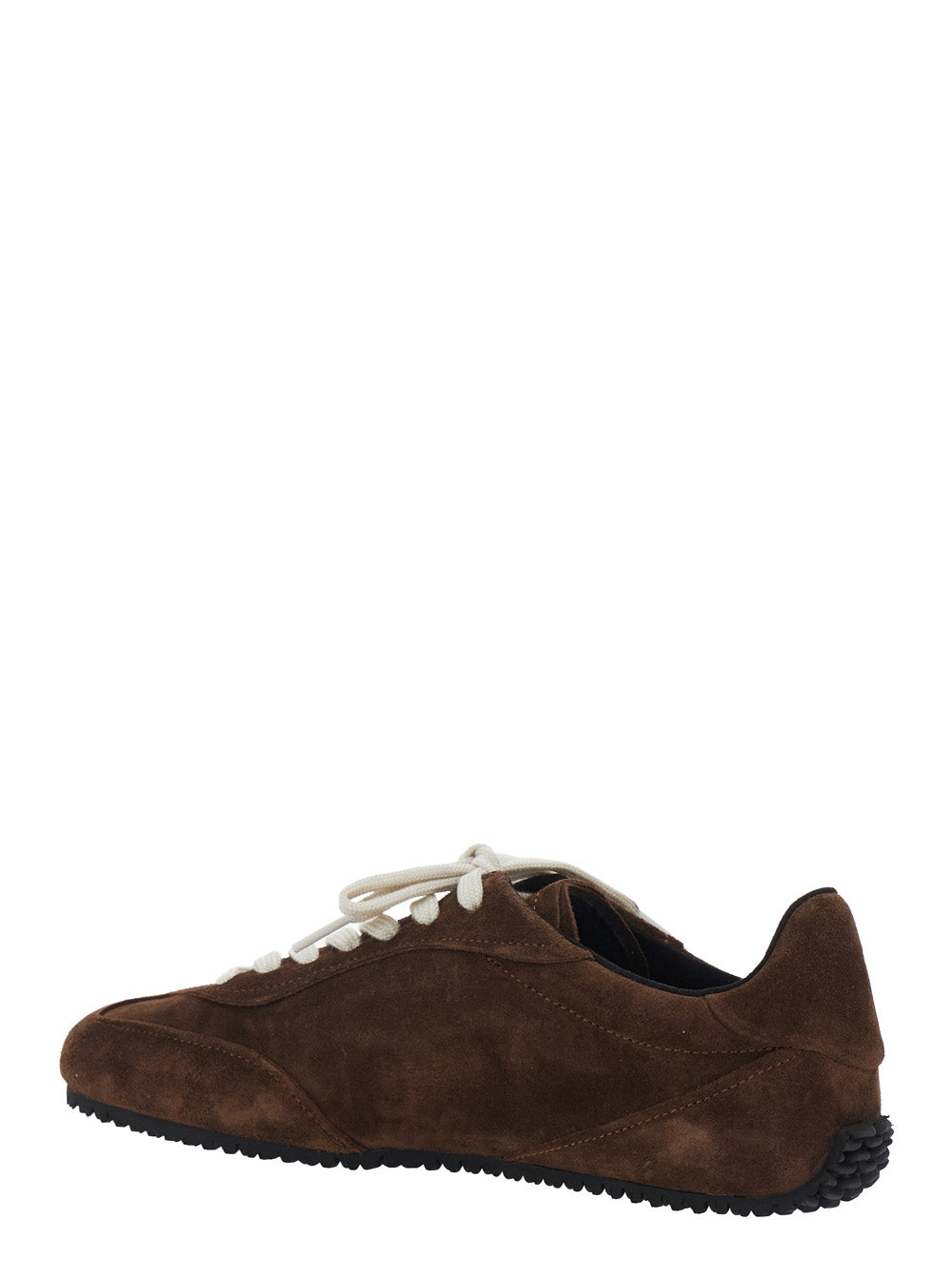 Axel Arigato Men 'Daze' Brown Low Top Sneakers With Logo Lettering On The Tongue In Suede For Men AXEL ARIGATO