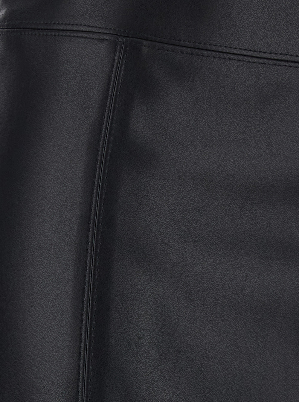 'S Maxmara Women 'Crisma' Black Midi Skirt With Zip Closure At The Back In Leather For Women S MAX MARA