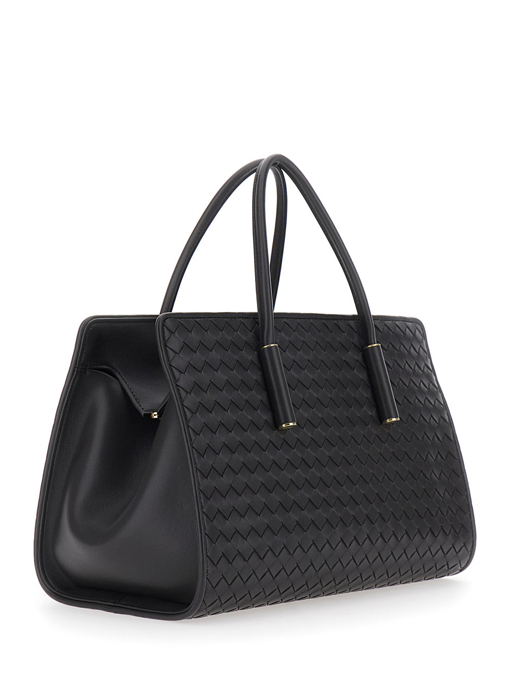 Bottega Veneta Women Small Barbara Tote Intreccio 9X12 Nappa Fluffy BOTTEGA VENETA