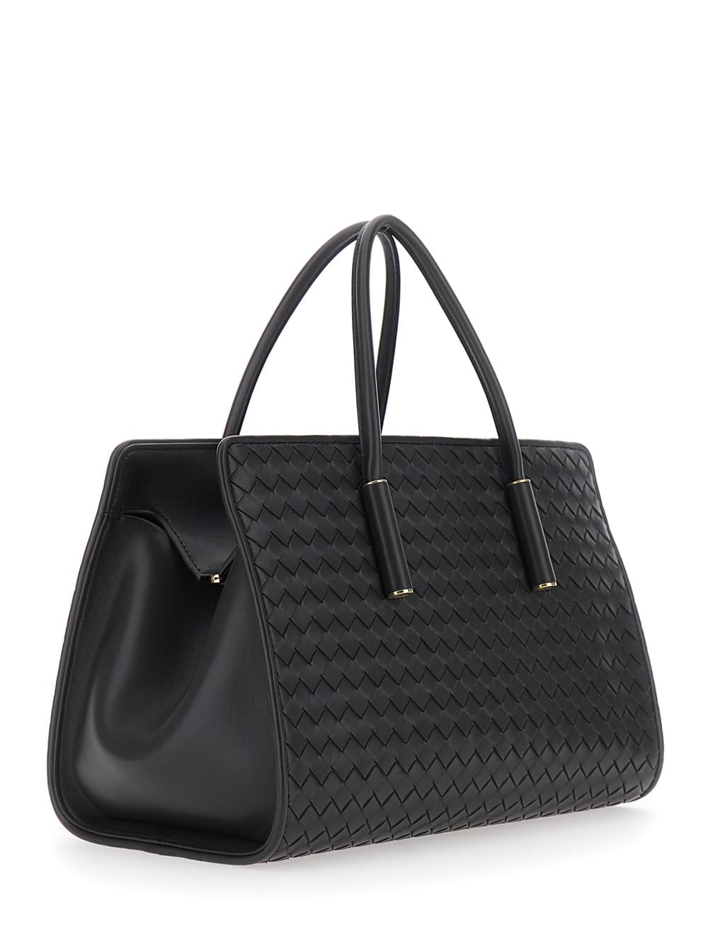 Bottega Veneta Women Small Barbara Tote Intreccio 9X12 Nappa Fluffy BOTTEGA VENETA