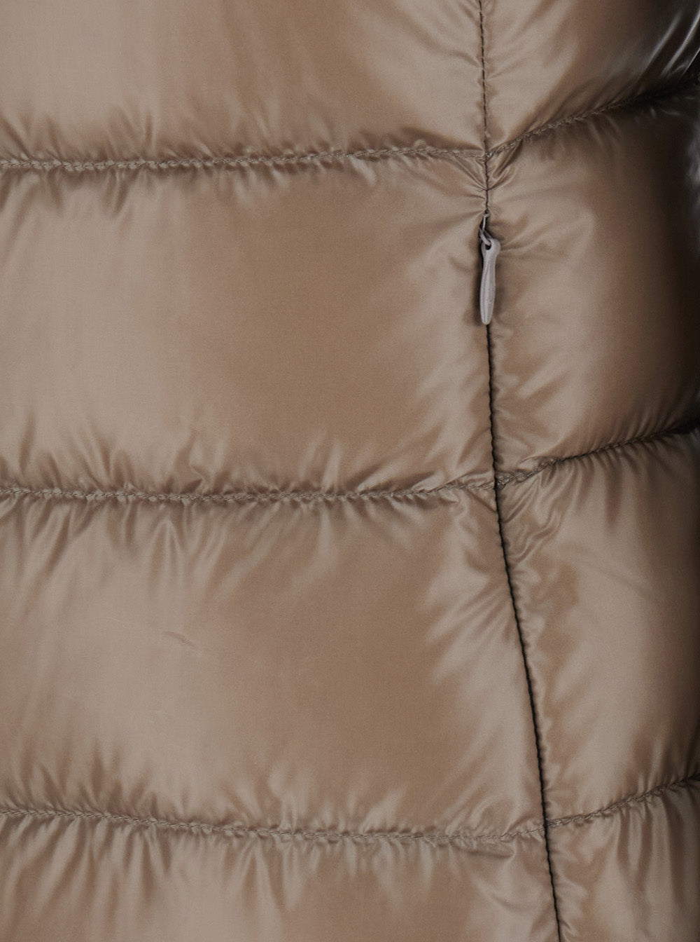 Herno Women 'Giada' Beige Down Jacket With Removable Hood In Tech Fabric For Women HERNO
