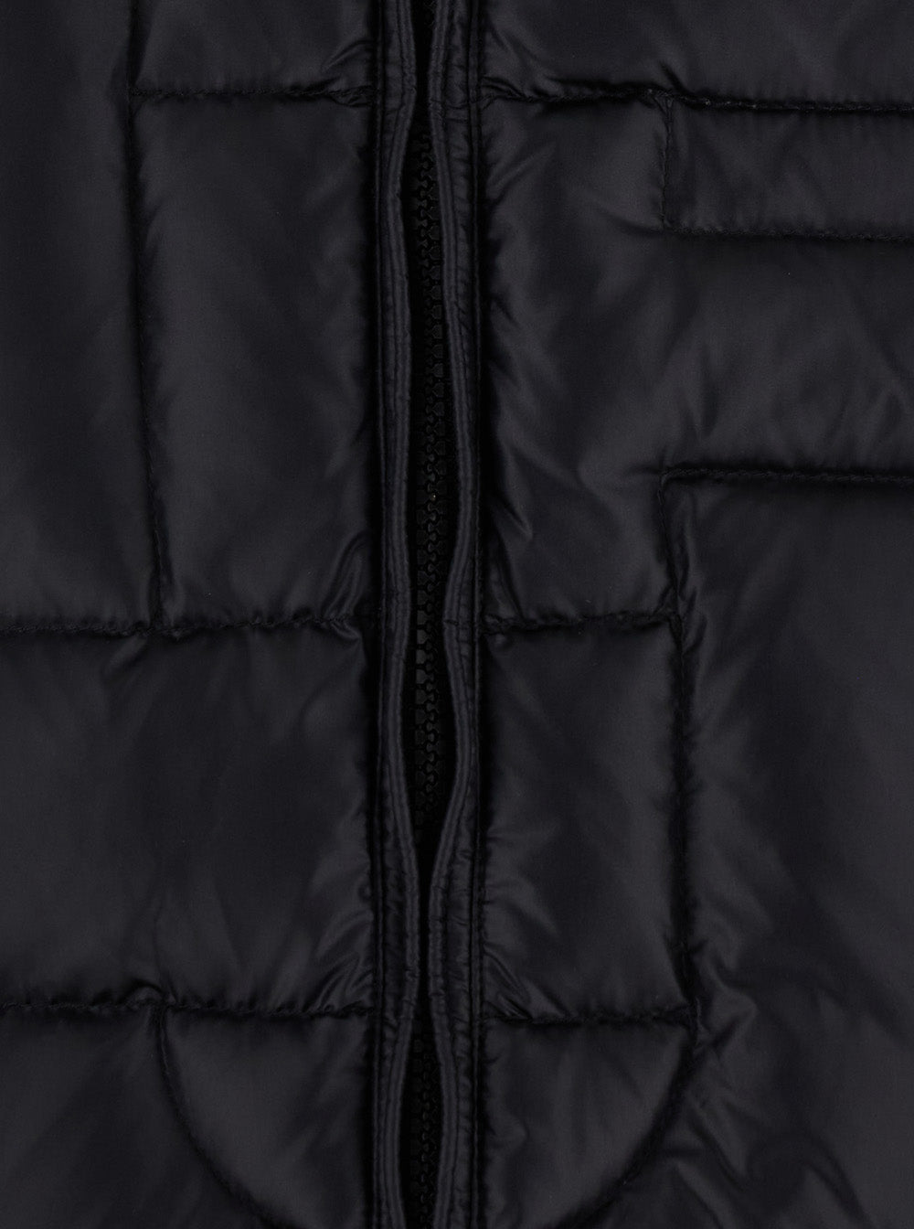 Casablanca Men Black Down Jacket With Fixed Hood And Monogram Design In Tech Fabric For Men CASABLANCA