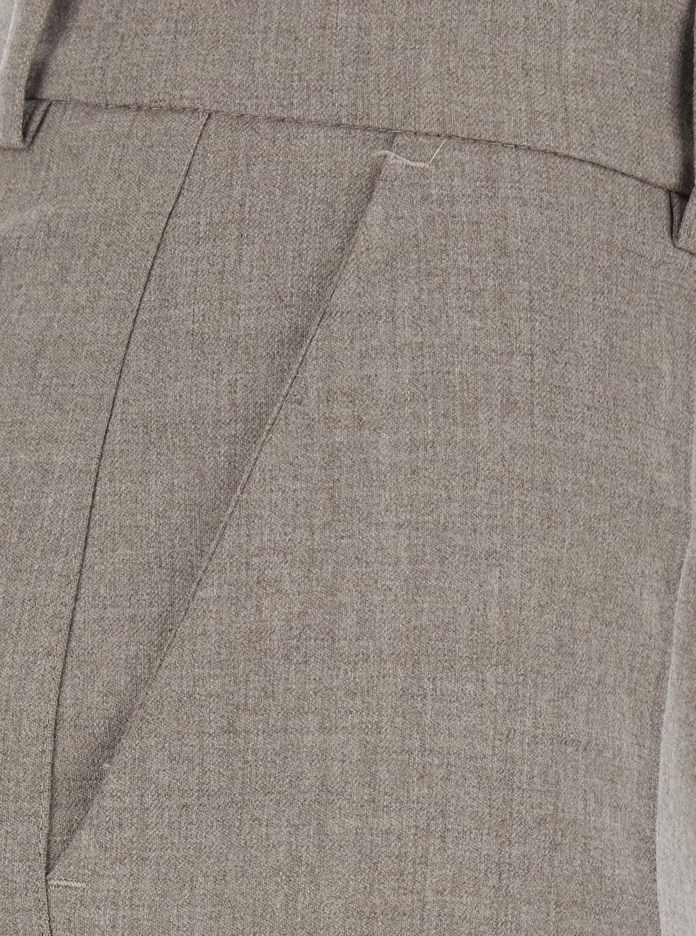 P.A.R.O.S.H. Women Beige Pants With Belt Loops In Blend Wool For Women P.A.R.O.S.H.