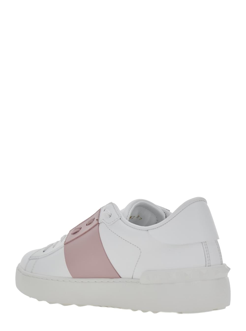 Valentino Garavani Women Sneaker | Open | Vitello Tecnic Calf/Vitello/Rs VALENTINO GARAVANI