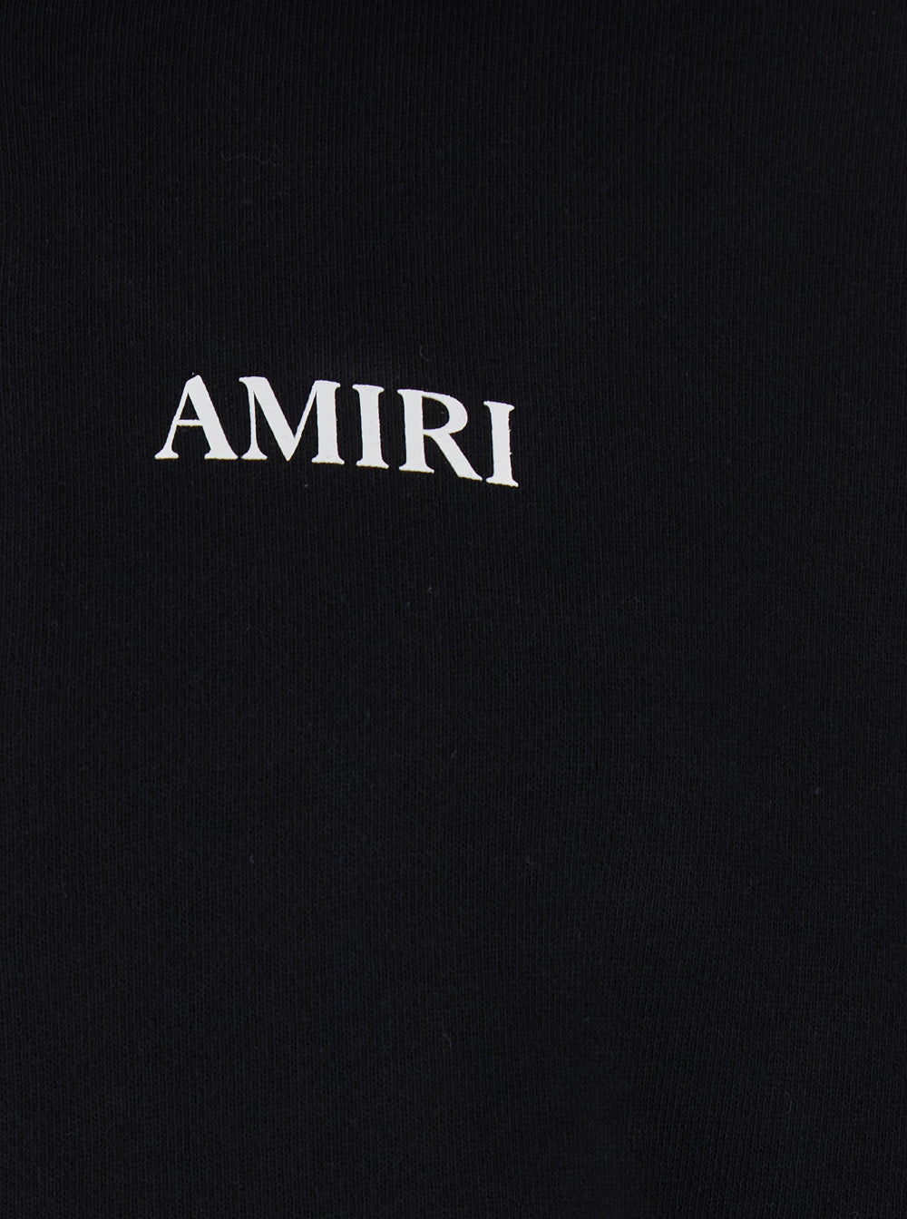 Amiri Men Black Hooded Sweatshirt With Logo On The Front In Cotton For Men AMIRI