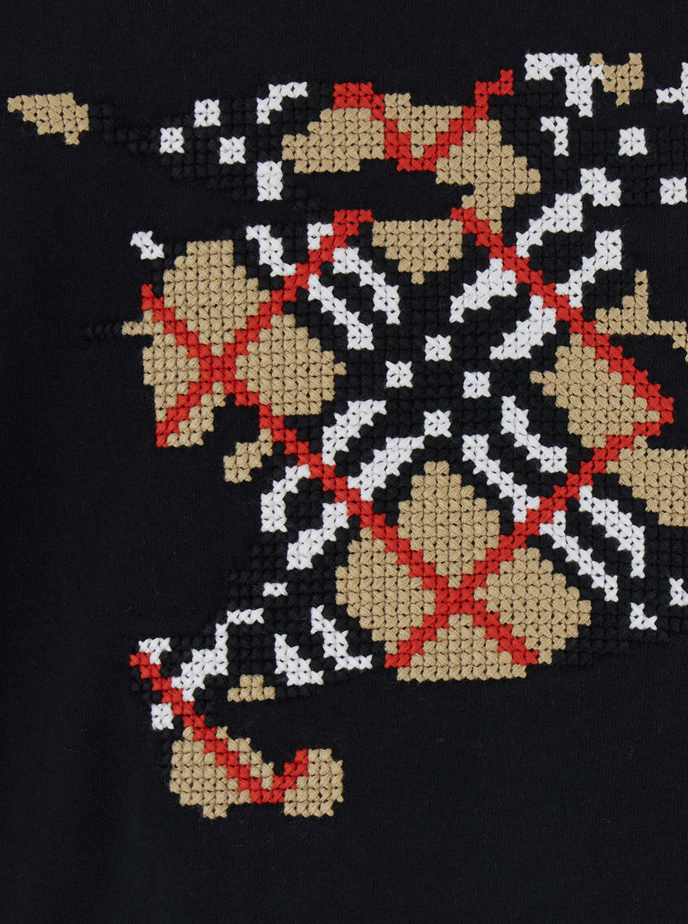 Burberry Men 'Ryan' Black T-Shirt With Printed Logo On The Front In Cotton Men BURBERRY