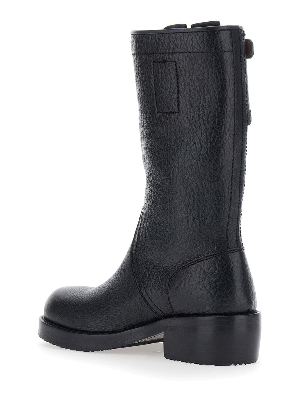 Dries Van Noten Women Boots Ws262-82 In Calf Leather, Black, Women DRIES VAN NOTEN