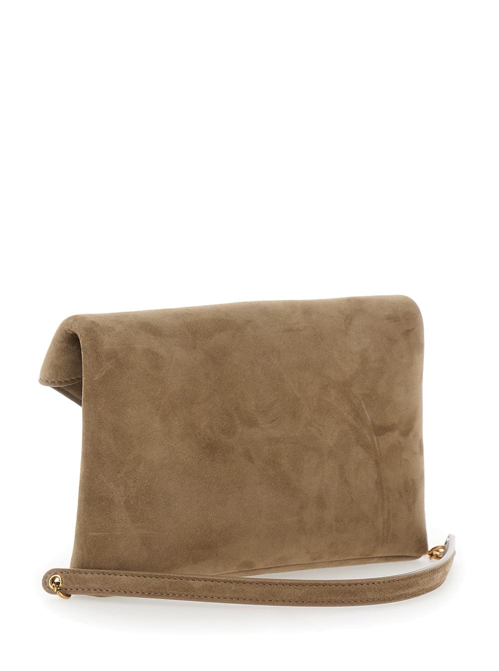 Saint Laurent Women Ysl Pw Mbag Suede Satin Calf SAINT LAURENT